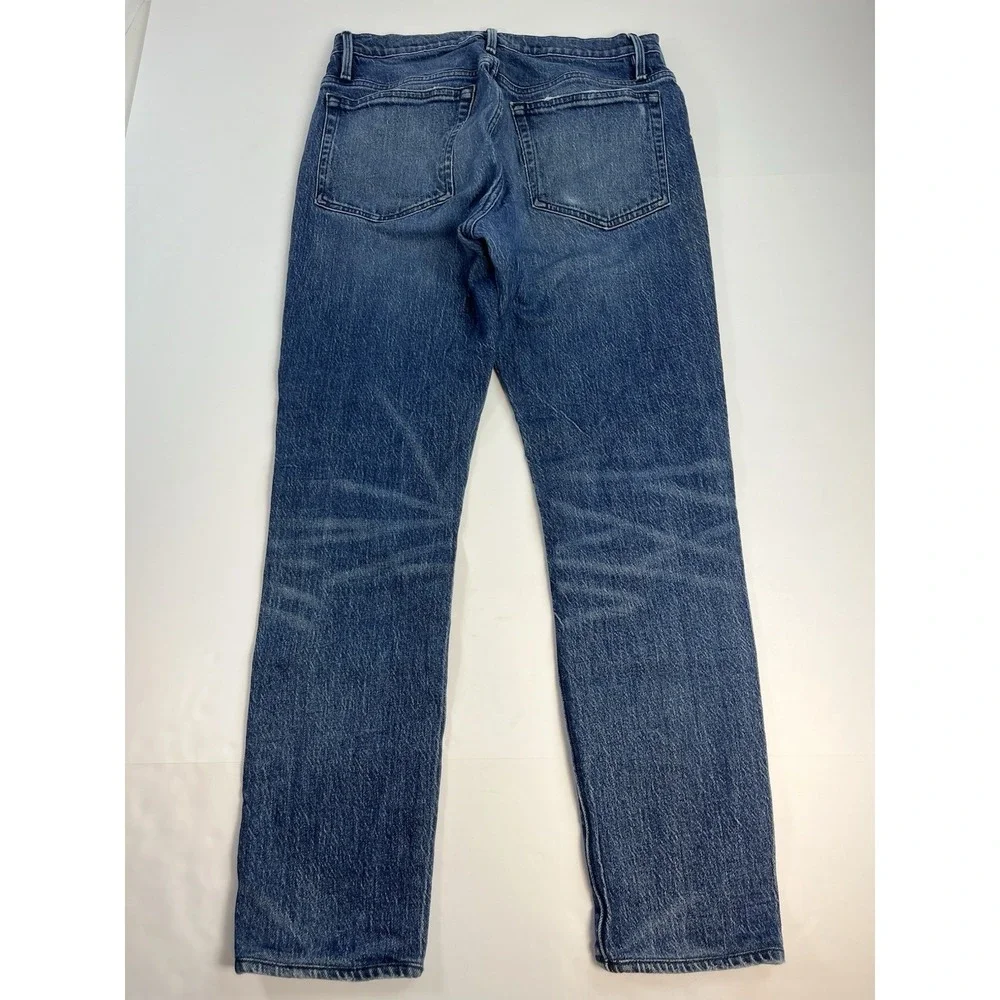 FRAME L'Homme Athletic Fit Jeans Mens 31x27 Blue Comfort Stretch Straight Leg